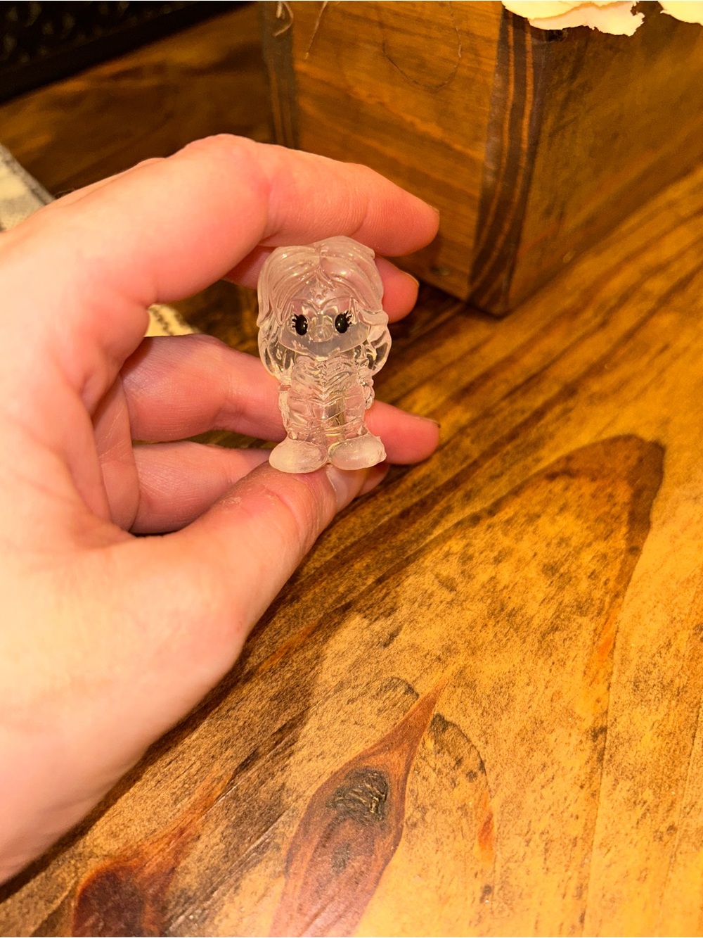Clear translucent rare wonder woman Ooshie
